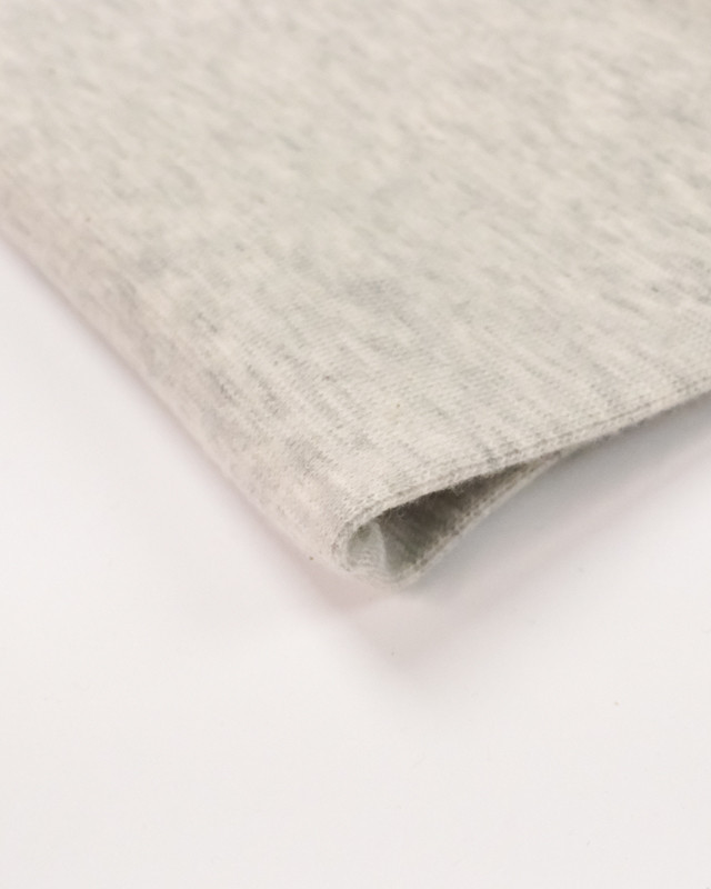 Rib Cuff Fabric Heather Ecru - Leonore - Maison Klem